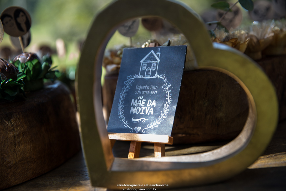 arranjo de doce de casamento feito pela propria maeo pela