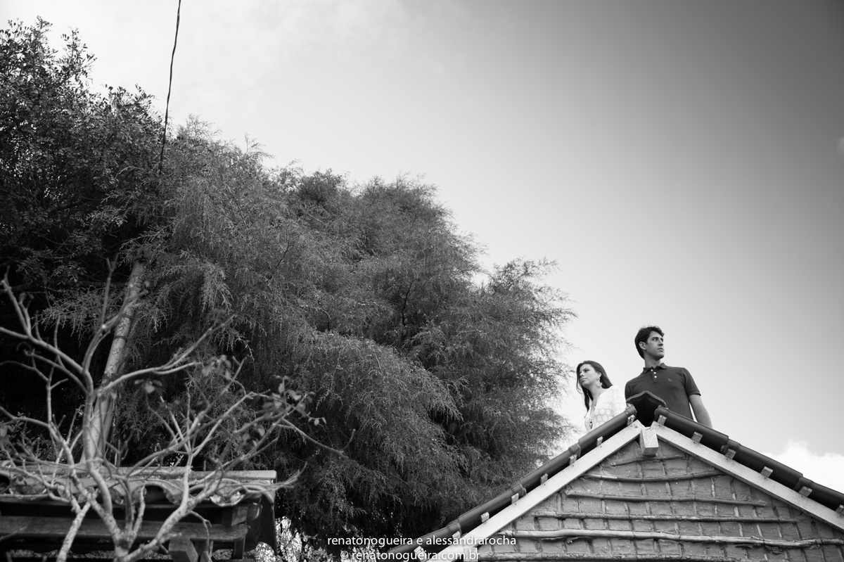 telhado, vegetação, casa de barro, noivos, pré wedding