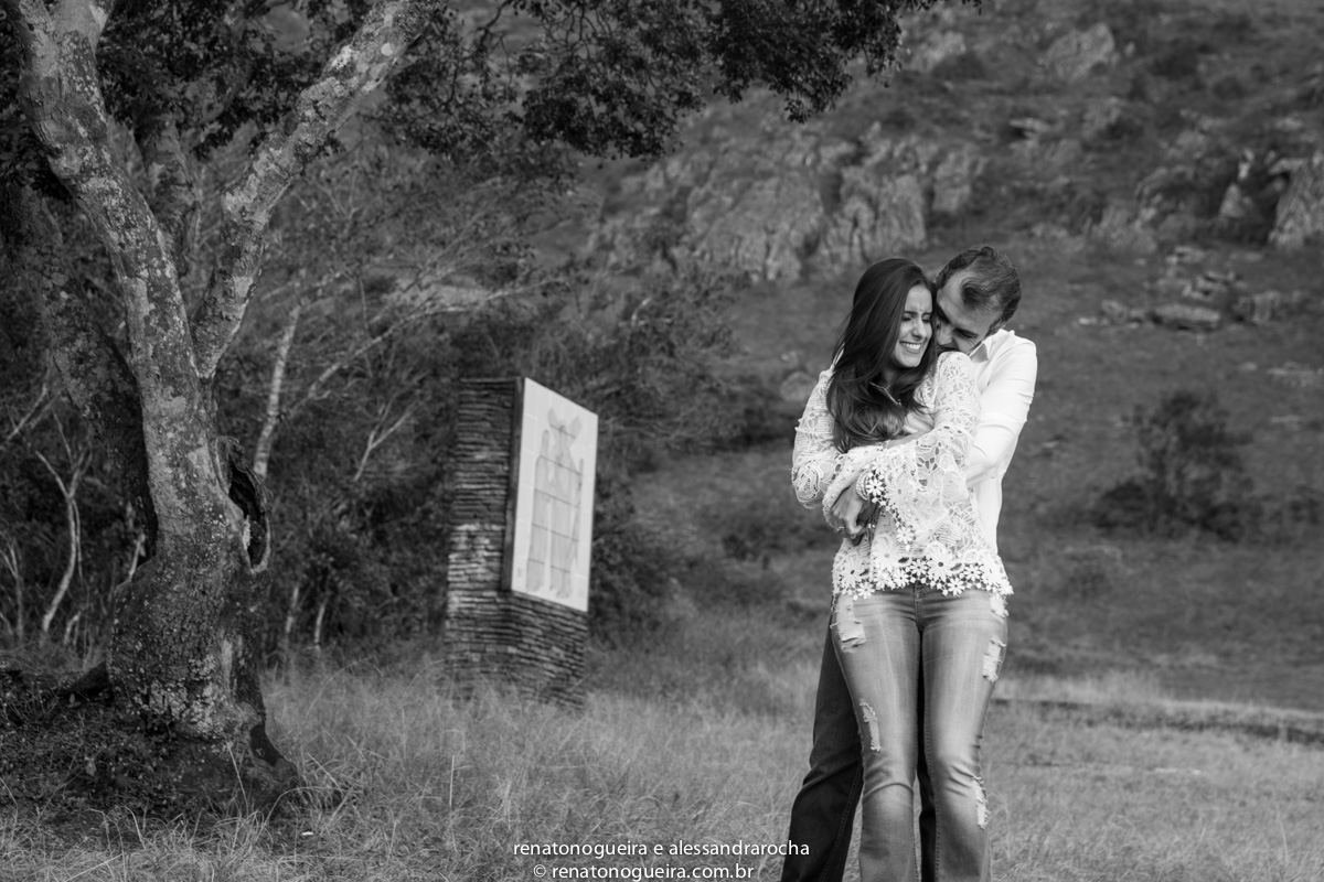 noiva num aconchego carinhoso