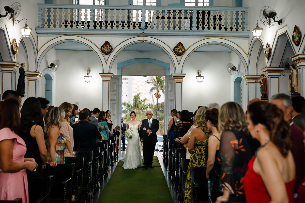 entrada da noiva na catedral de santo antonio