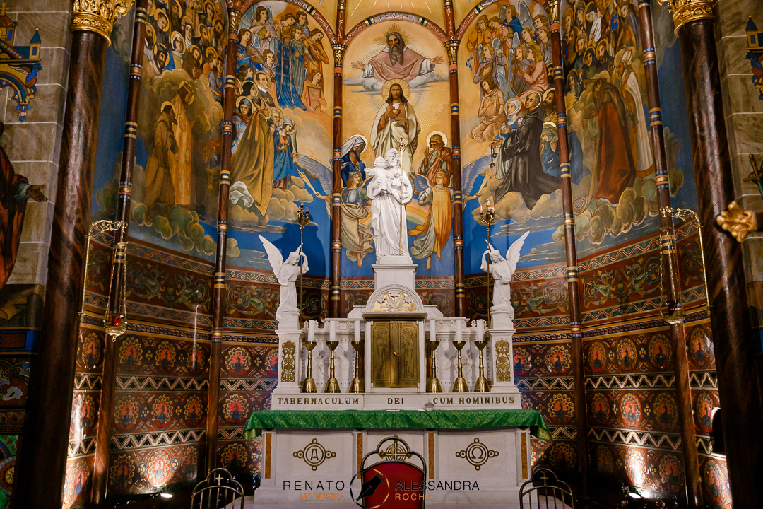 fotografia do altar da igreja são josé