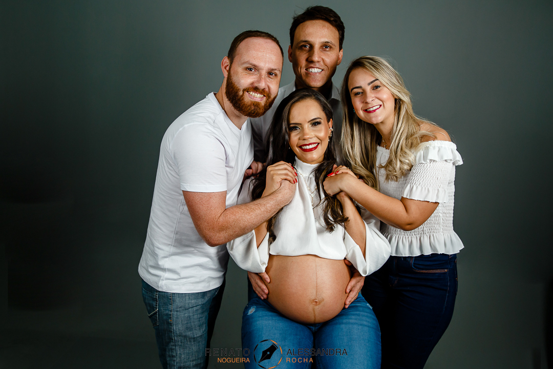 Fez aflorar um instinto de amor e proteção, nem se vê e já se ama.