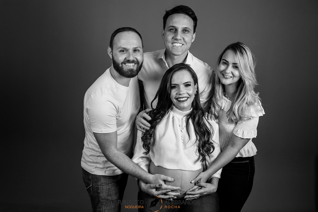 Nossa família vai ficar maior e mais feliz! O Benício chegando!