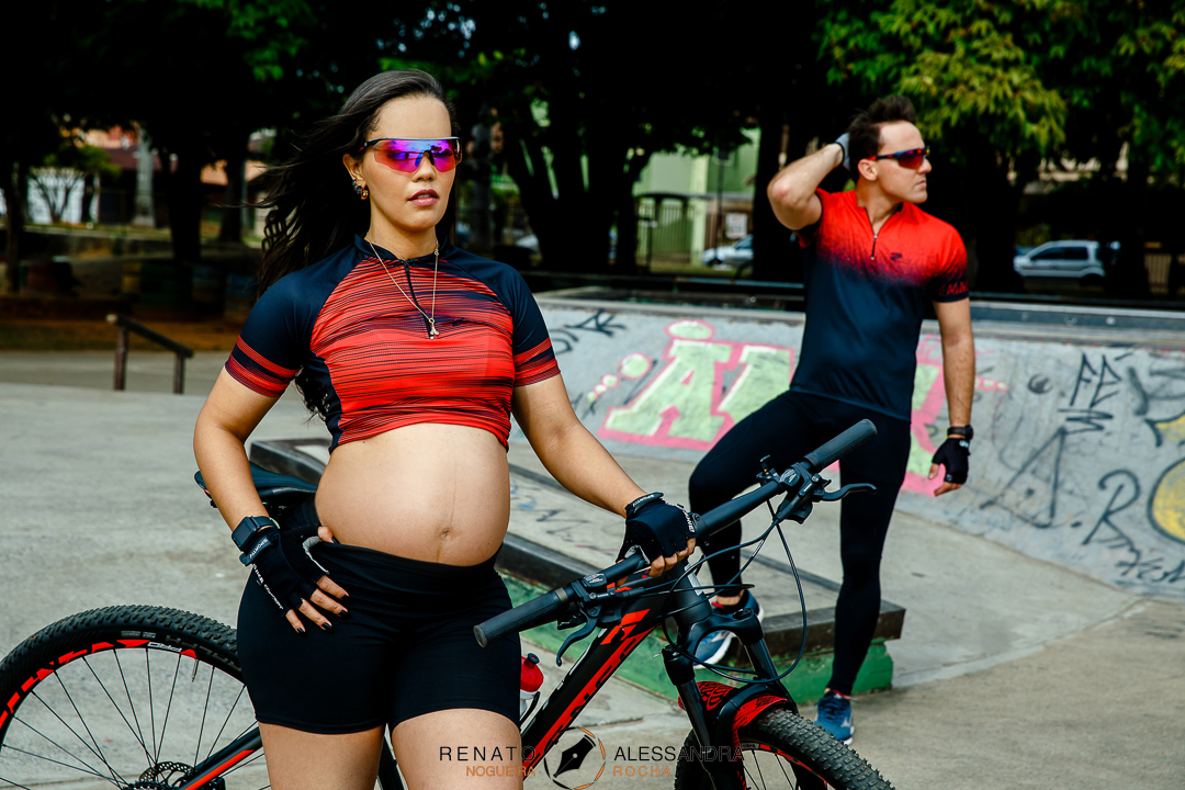 Pedalar cura a tristeza e alivia qualquer dor e ajuda no momento do parto de uma gestante.