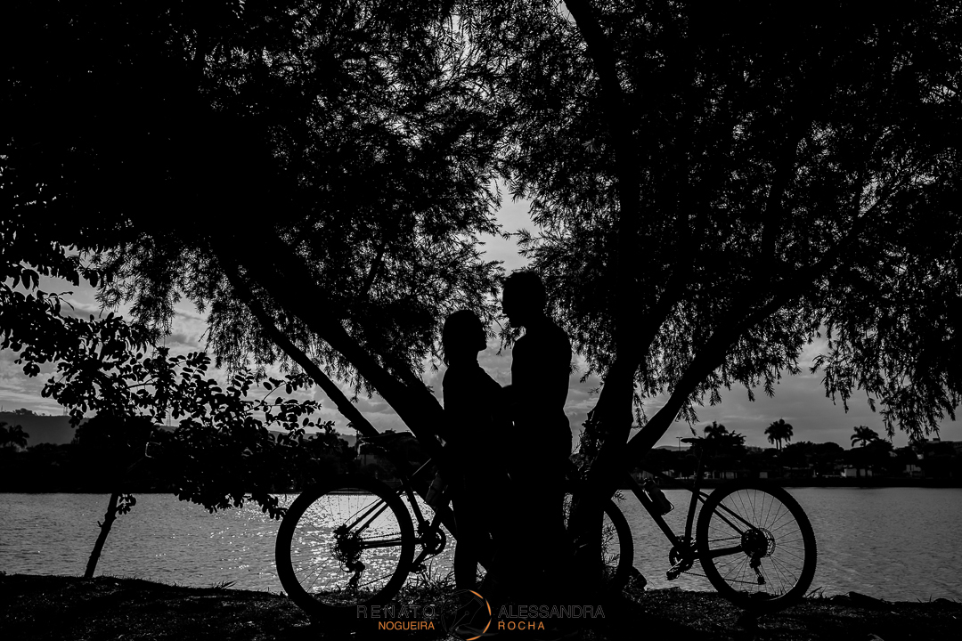Pedalar é sairmos de casa sem ter hora para voltarmos já que nosso filho esta conosco - gestante
