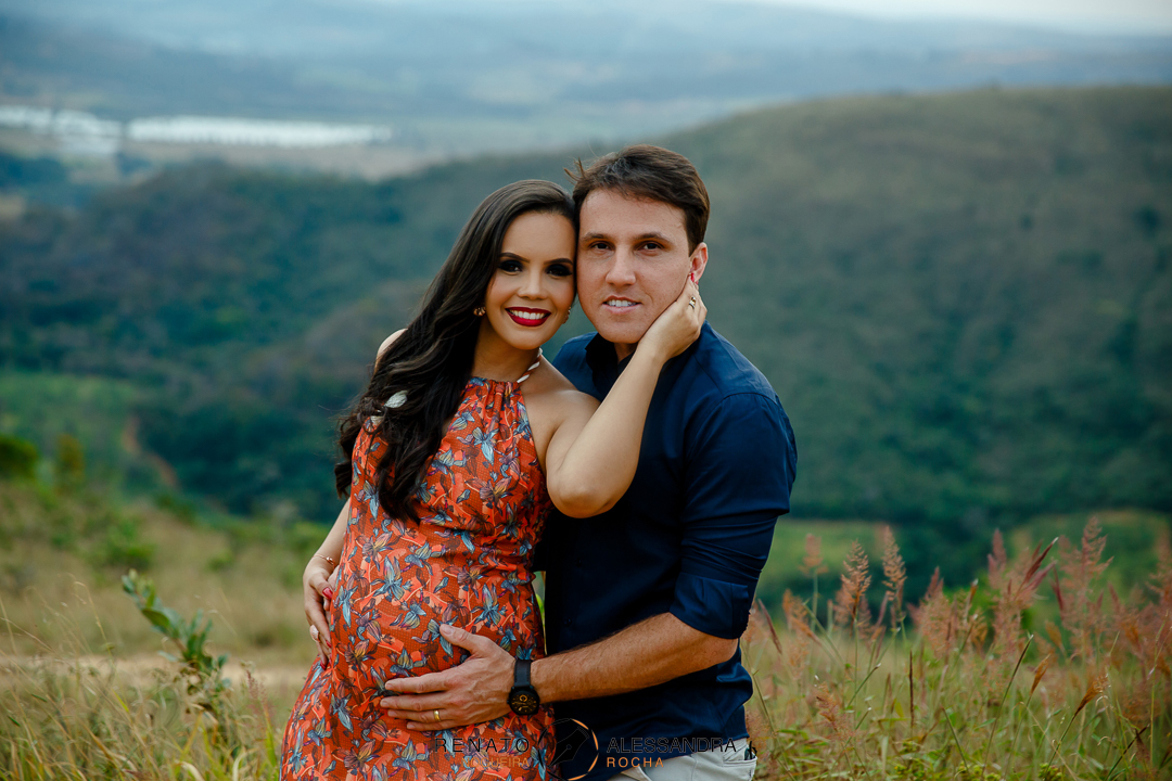 “A cada dia, um novo capítulo dessa história de amor” - Fotos Gestante Serra santa Helena