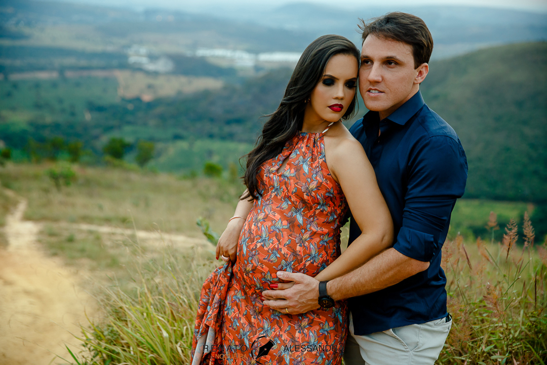“Gerar vida é a maior prova de amor” - Fotos externas Gestante Serra Santa Helena.