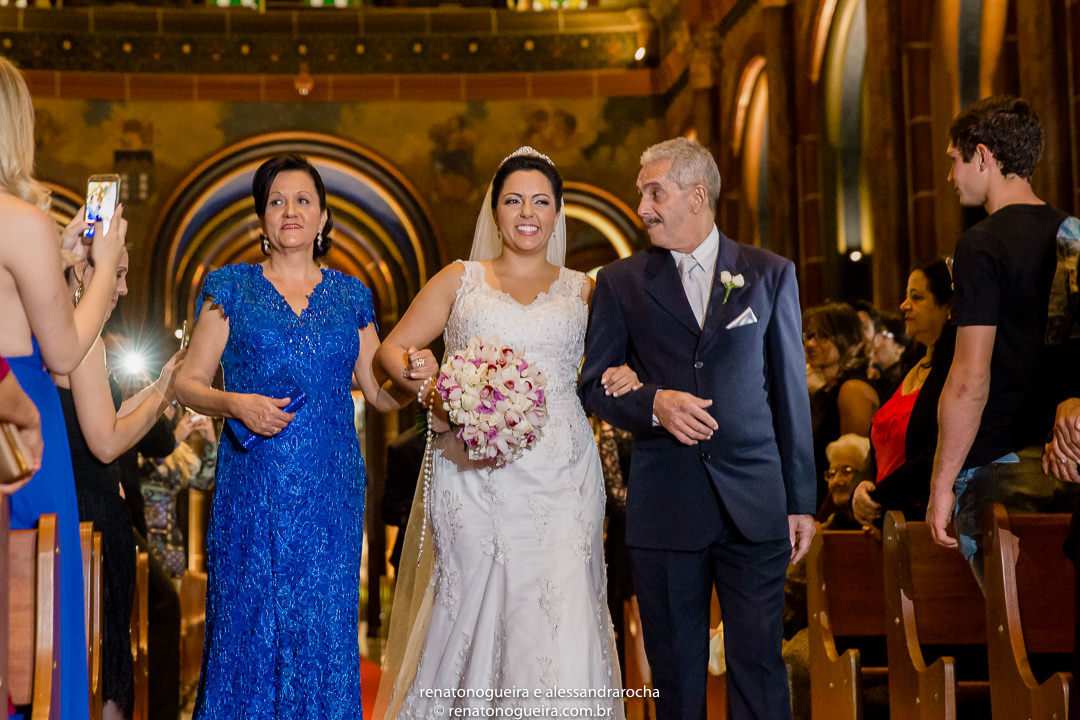 entrada da noiva - igreja sao jose - bh