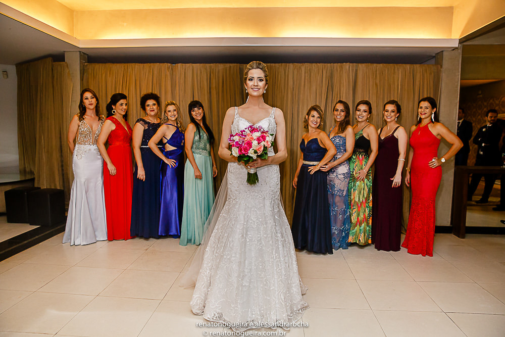 noiva e madrinhas