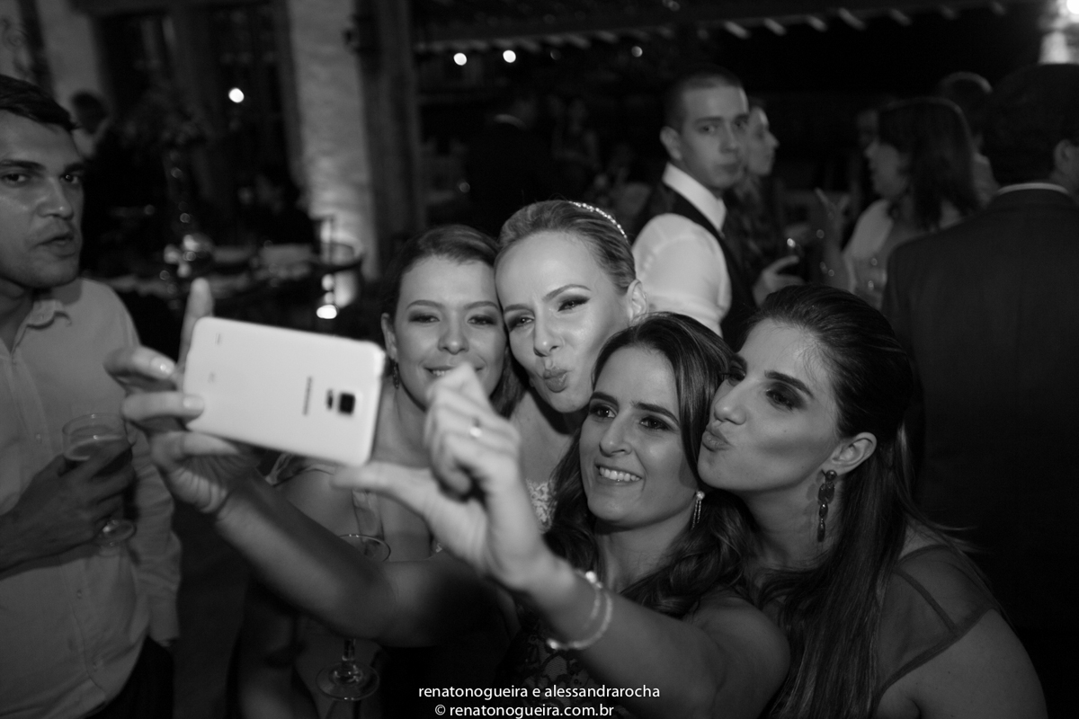 Self da noiva com as amigas