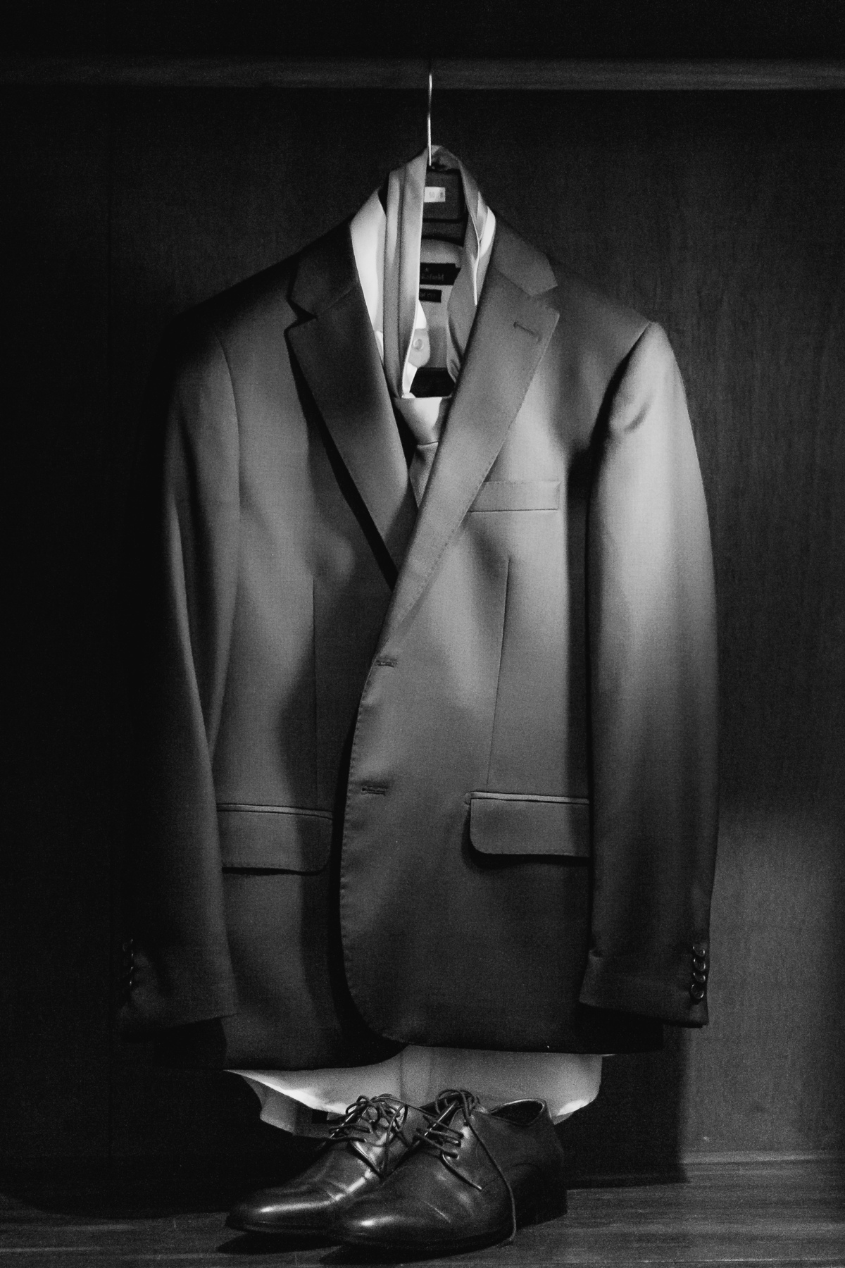 terno e sapato do noivo