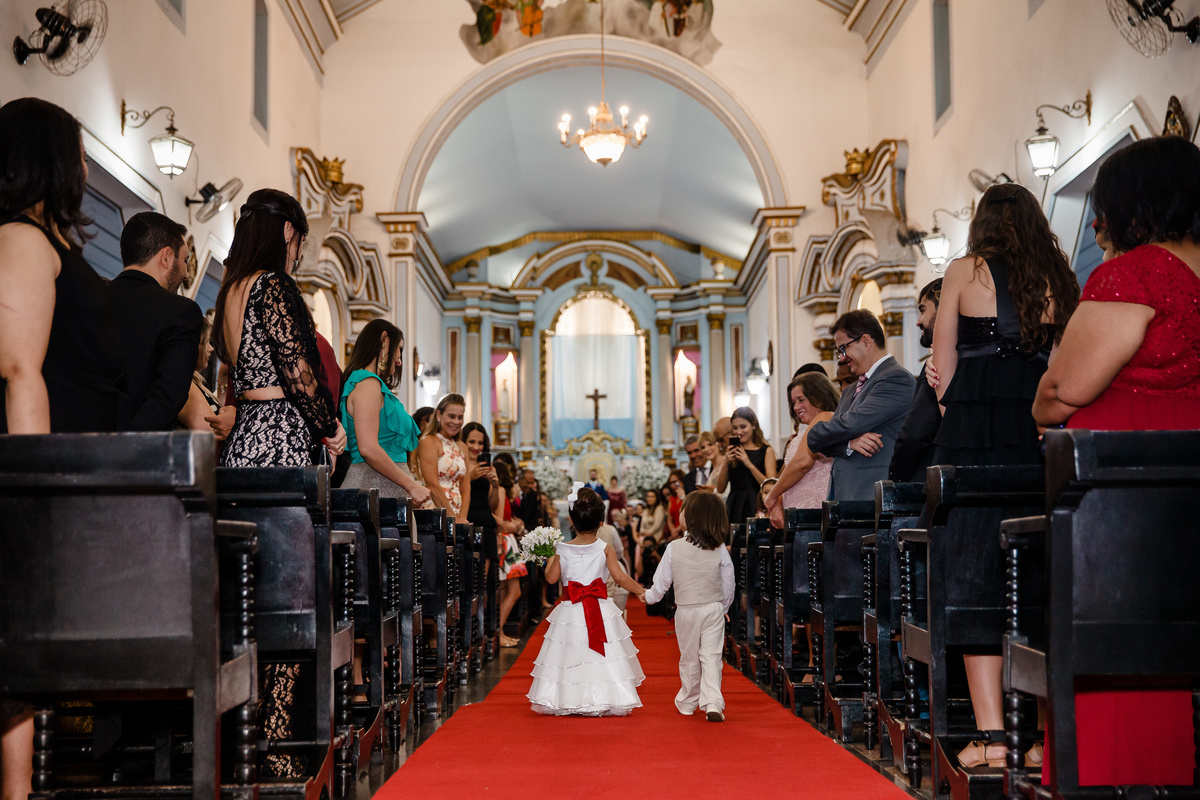 entrada dos pajens - Matriz de santo Antonio