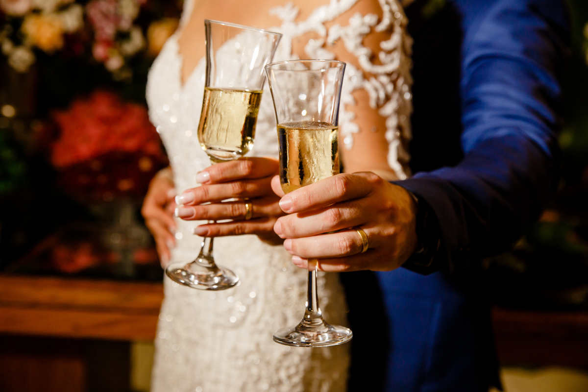 brinde dos noivos