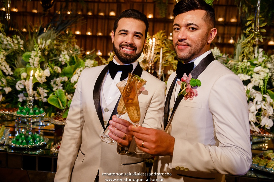 brinde dos noivos no jn resort