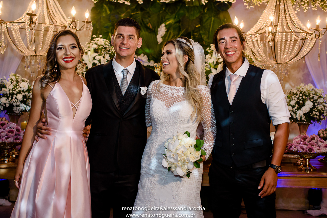 fotografia da recepção no Clube AABB em Sete Lagoas