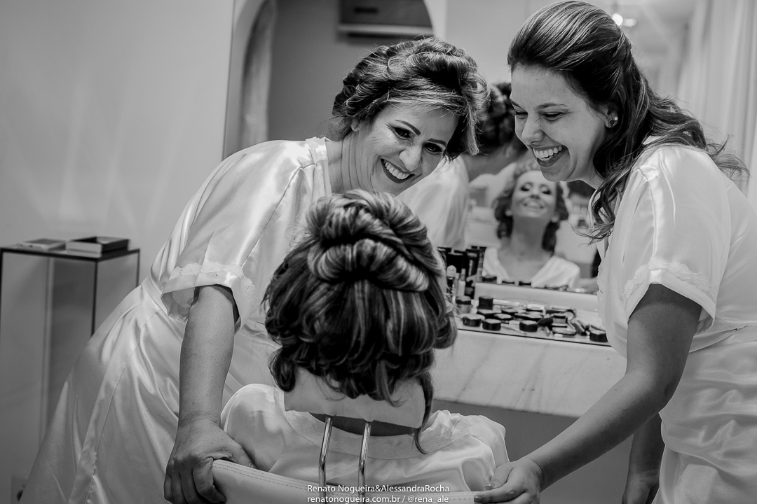 fotografia de making of chacara chiari