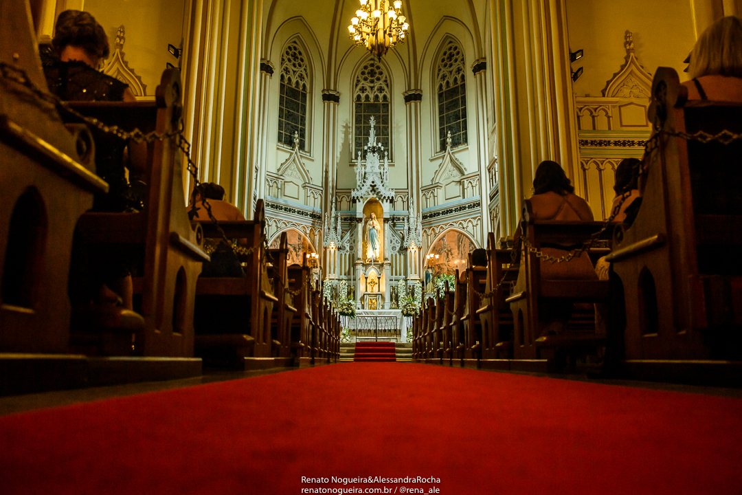 casamento na basílica de Lourdes em bh-mg