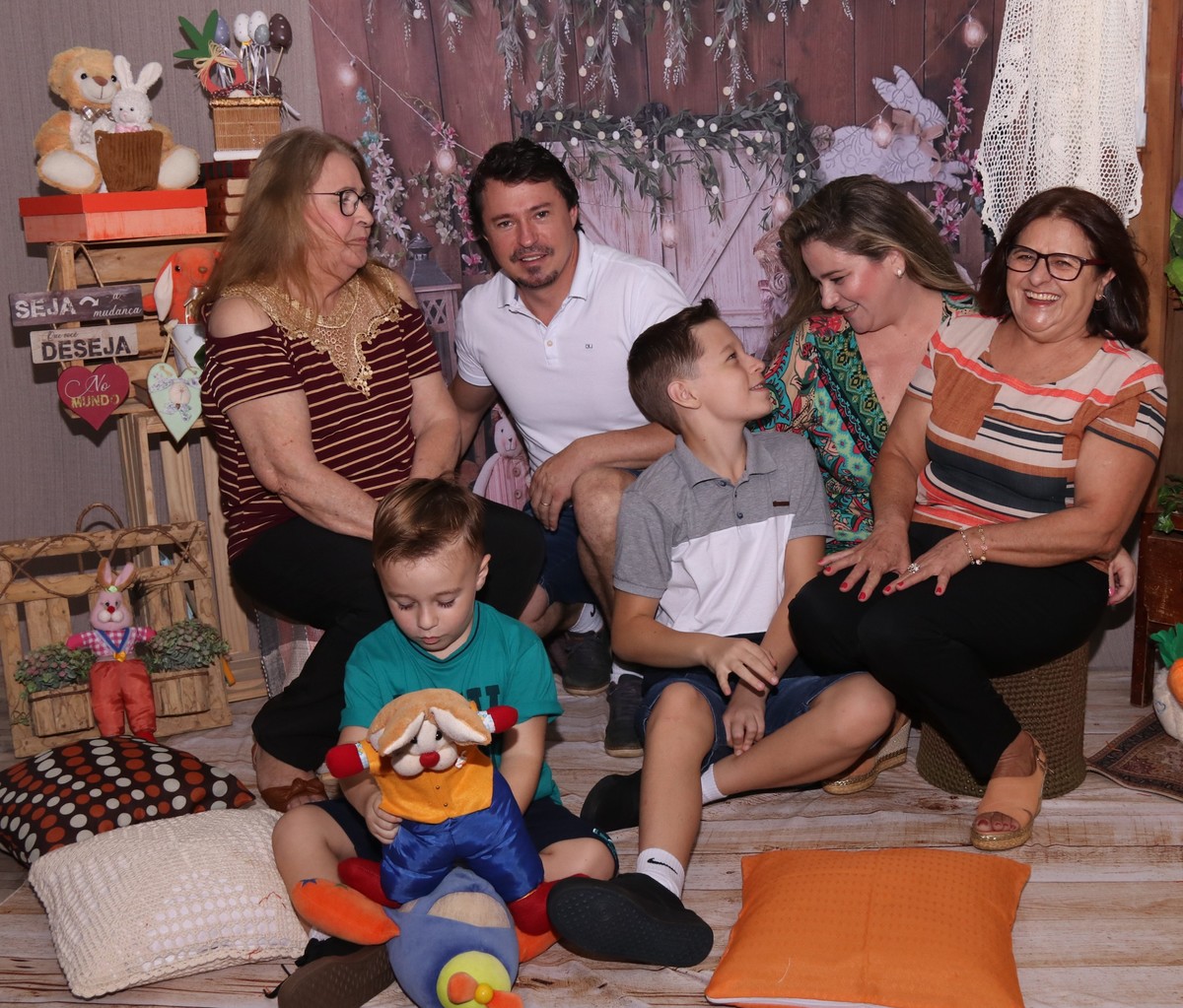 Momento em família!