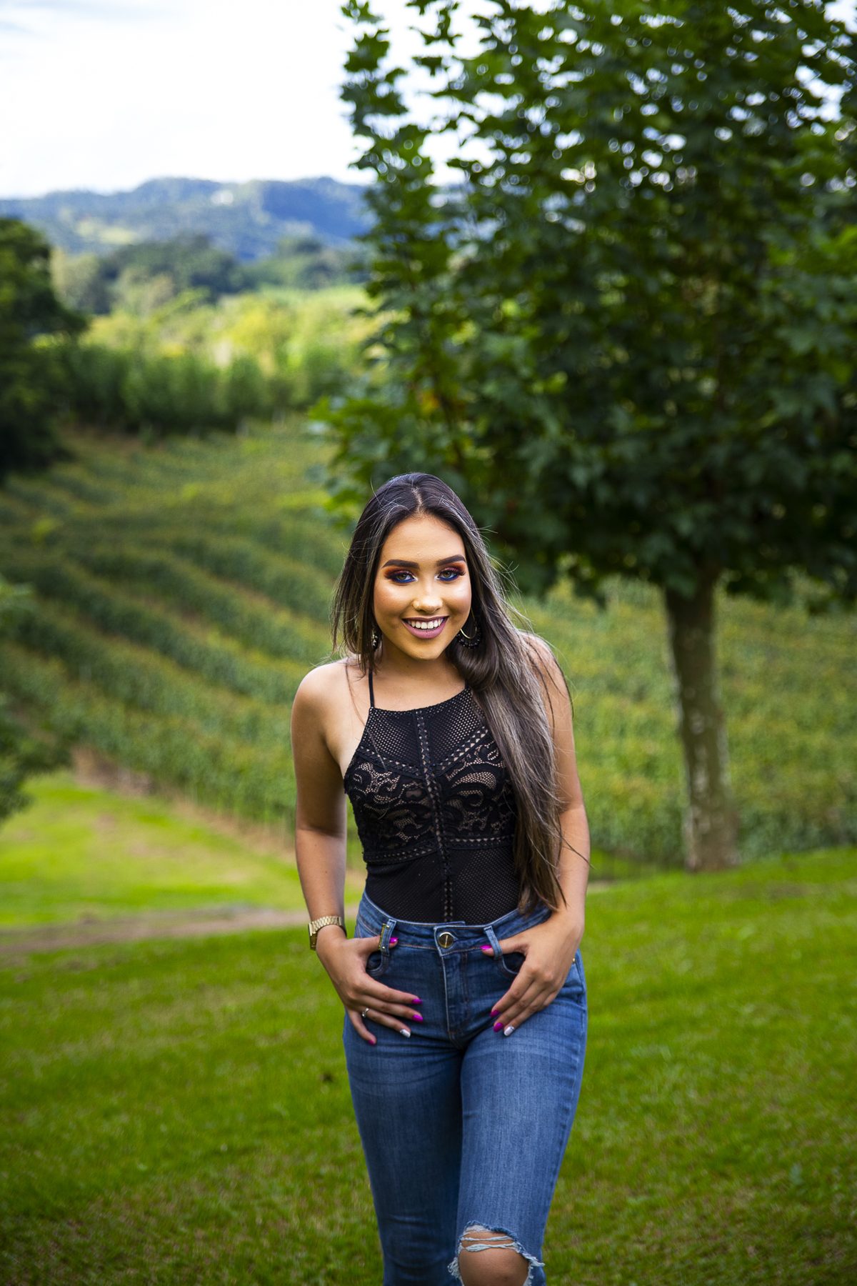 Hanna 15 anos - Fotografia de 15 anos em Bento Gonçalves