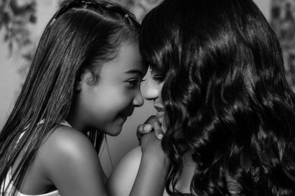 ensaio gestante estudio mãe e filha