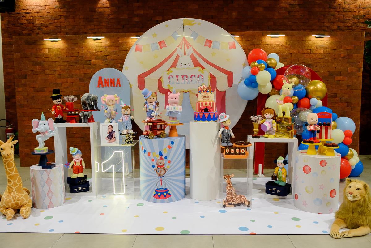 foto festa infantil
decoração circo
