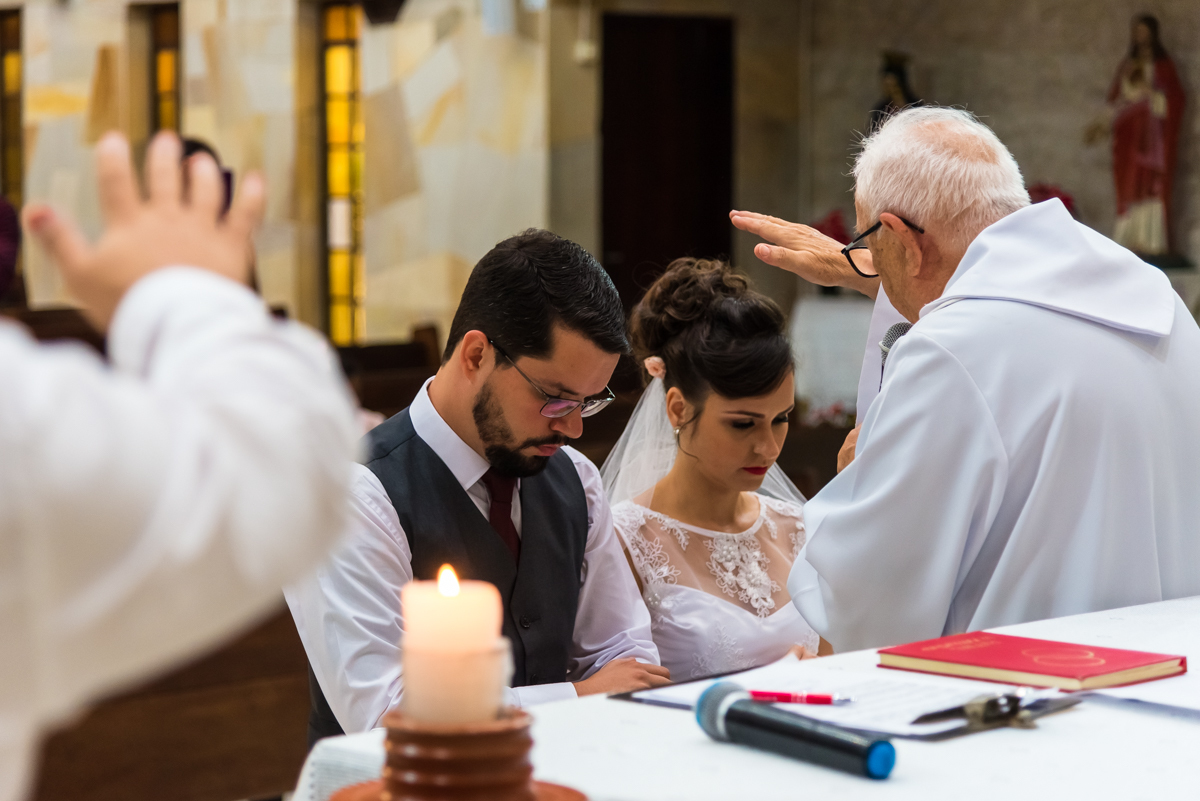 Todos abençoando o casal - FOTÓGRAFO DE CASAMENTOS EM SÃO PAULO