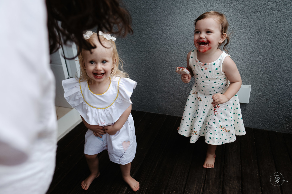 aniversário infantil em casa, documental de família, 2 anos da Siena por Thiago Braga Fotografia 