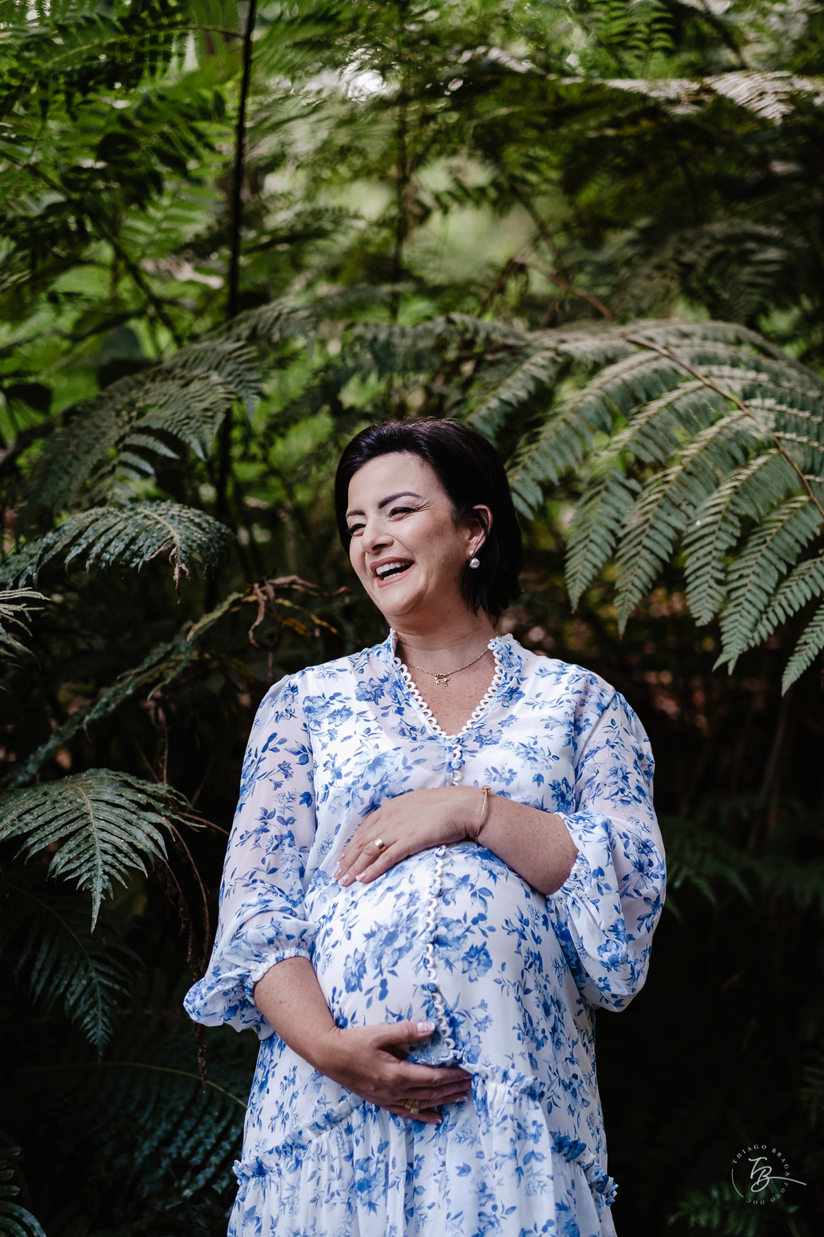 ensaio gestante em família, no bosque das mansões, por Thiago Braga fotografia.