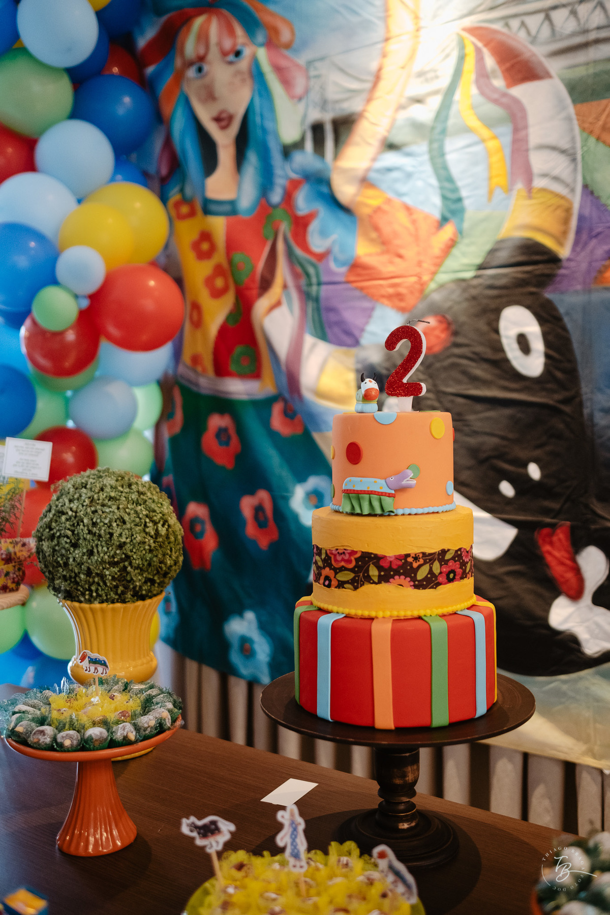 aniversário infantil, tema de boi de mamão, 2 anos da Theodora, festa em salão de festas por Thiago Braga Fotografia