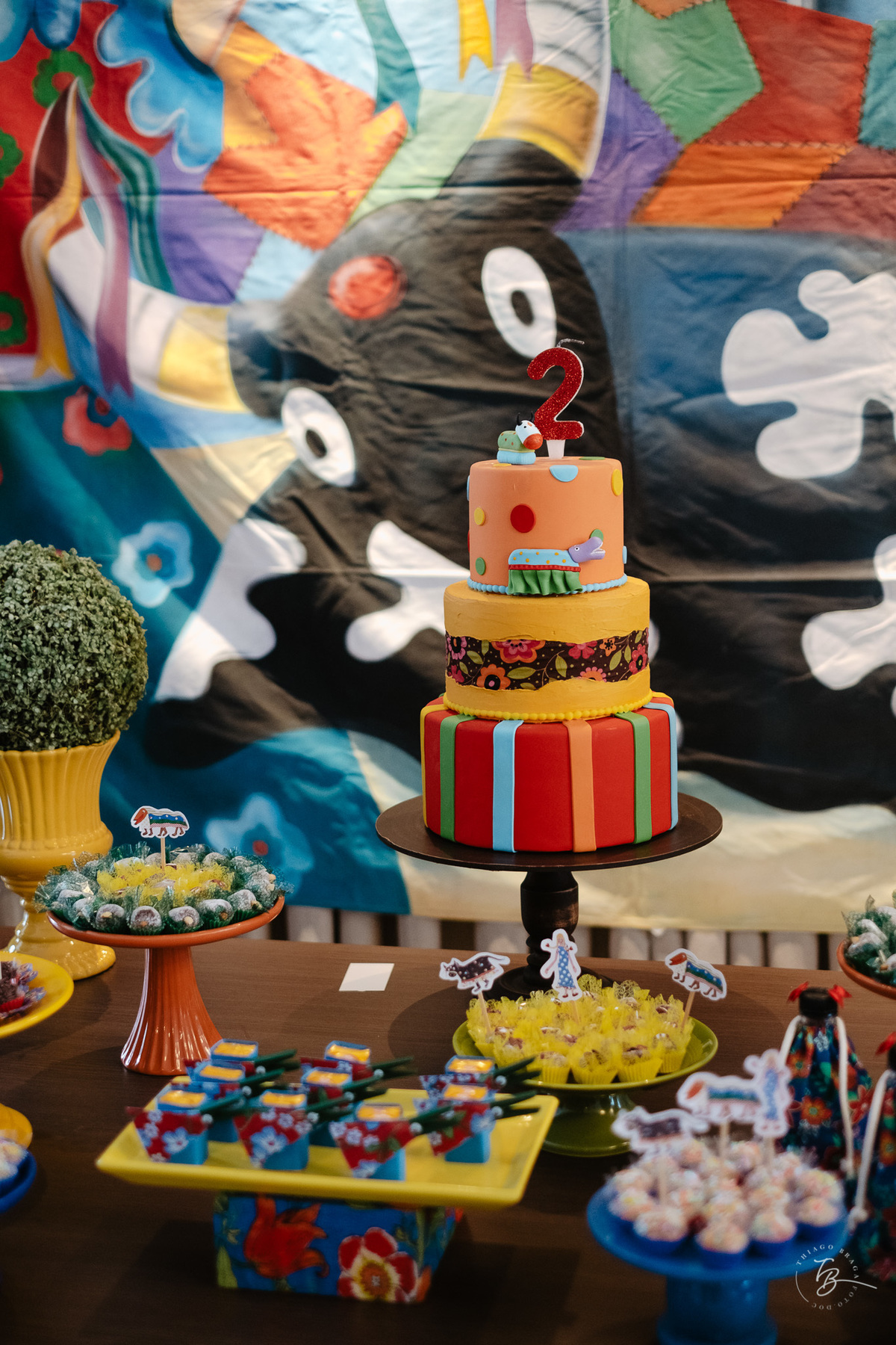 aniversário infantil, tema de boi de mamão, 2 anos da Theodora, festa em salão de festas por Thiago Braga Fotografia