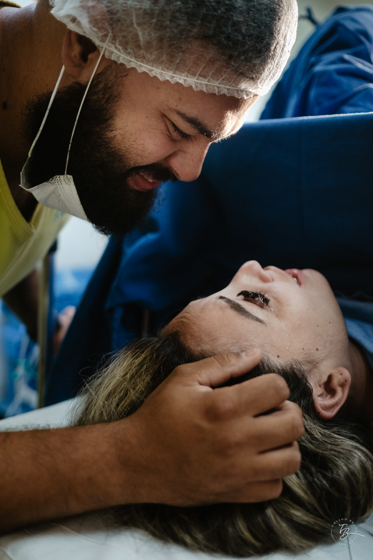Nascimento do Davi na maternidade Santa Helena em Florianópolis por Thiago Braga Fotografia.