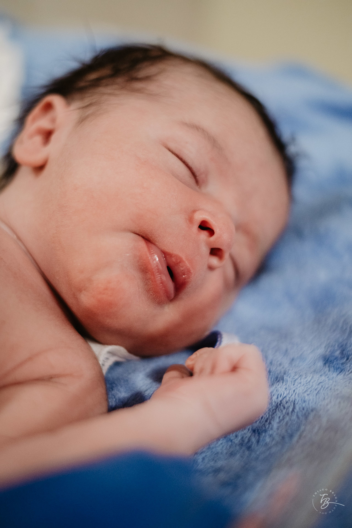 Nascimento do Davi na maternidade Santa Helena em Florianópolis por Thiago Braga Fotografia.