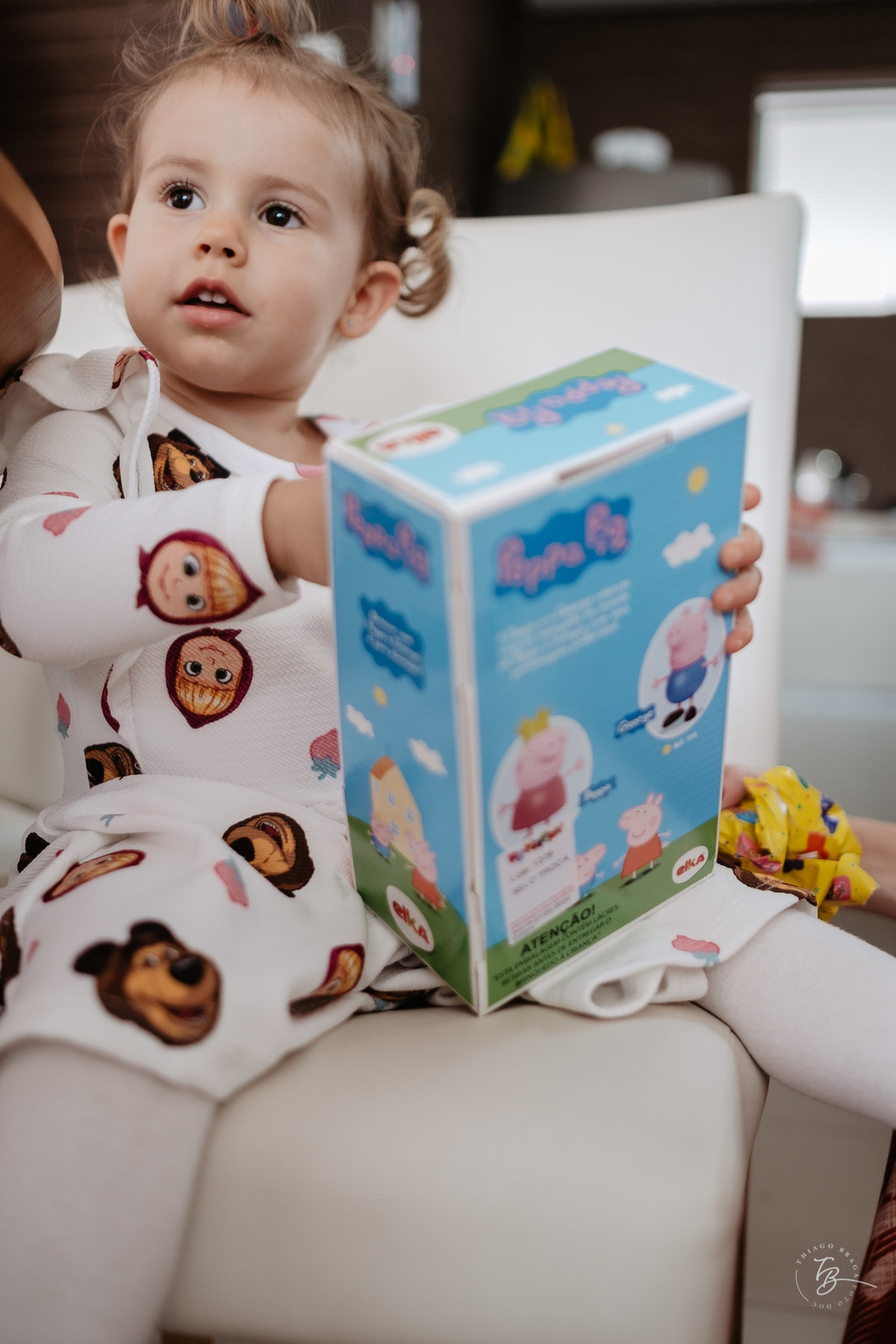 Festa infantil em casa, no salão de festa do condomínio, fotos por Thiago Braga fotografia