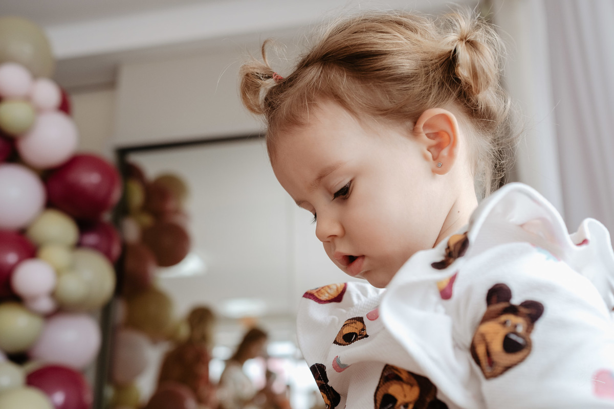 Festa infantil em casa, no salão de festa do condomínio, fotos por Thiago Braga fotografia