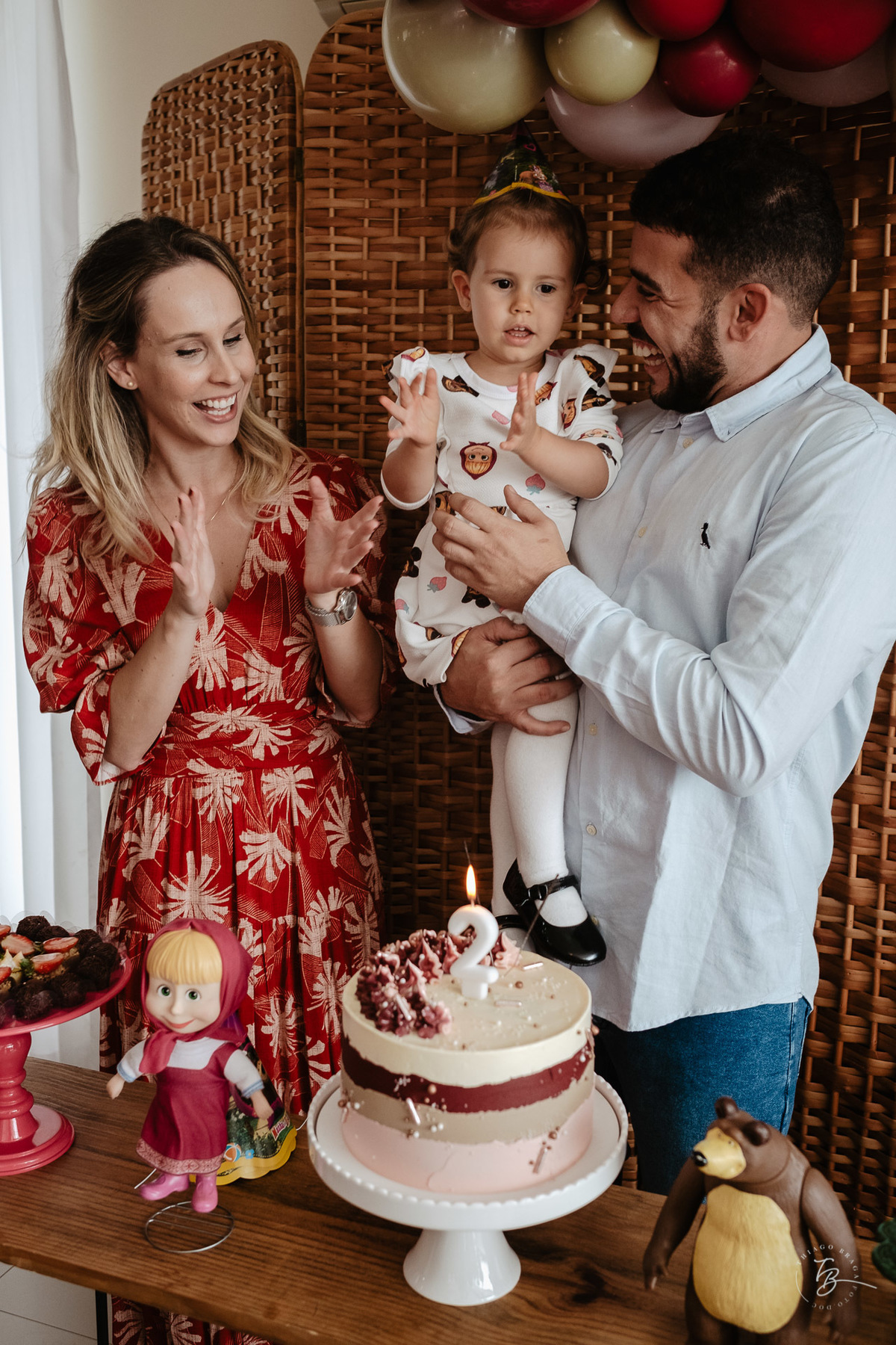 Festa infantil em casa, no salão de festa do condomínio, fotos por Thiago Braga fotografia