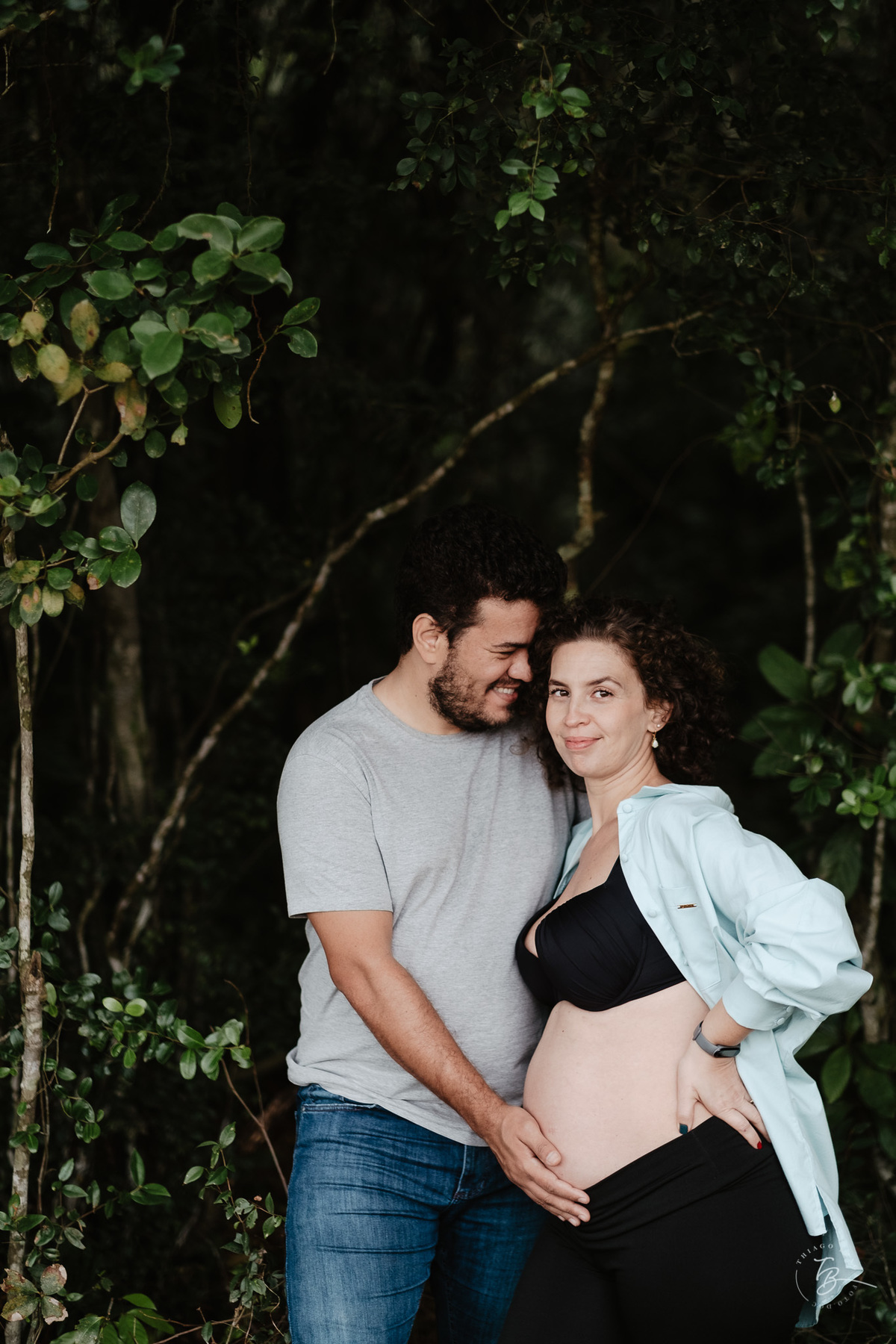 Ensaio gestante a espera do Nando na hípica Equilibre em Florianópolis, campeche por Thiago Braga