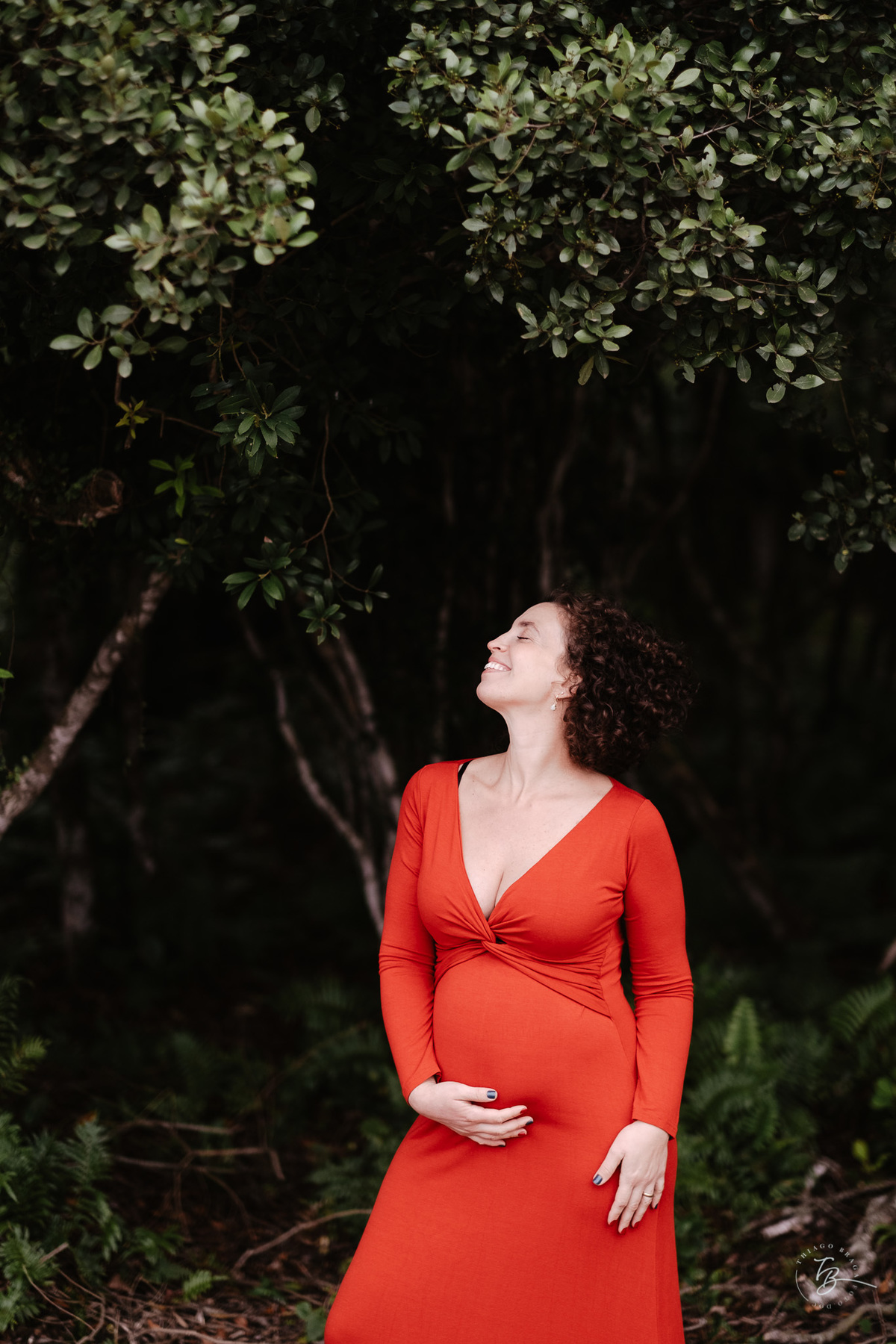 Ensaio gestante a espera do Nando na hípica Equilibre em Florianópolis, campeche por Thiago Braga