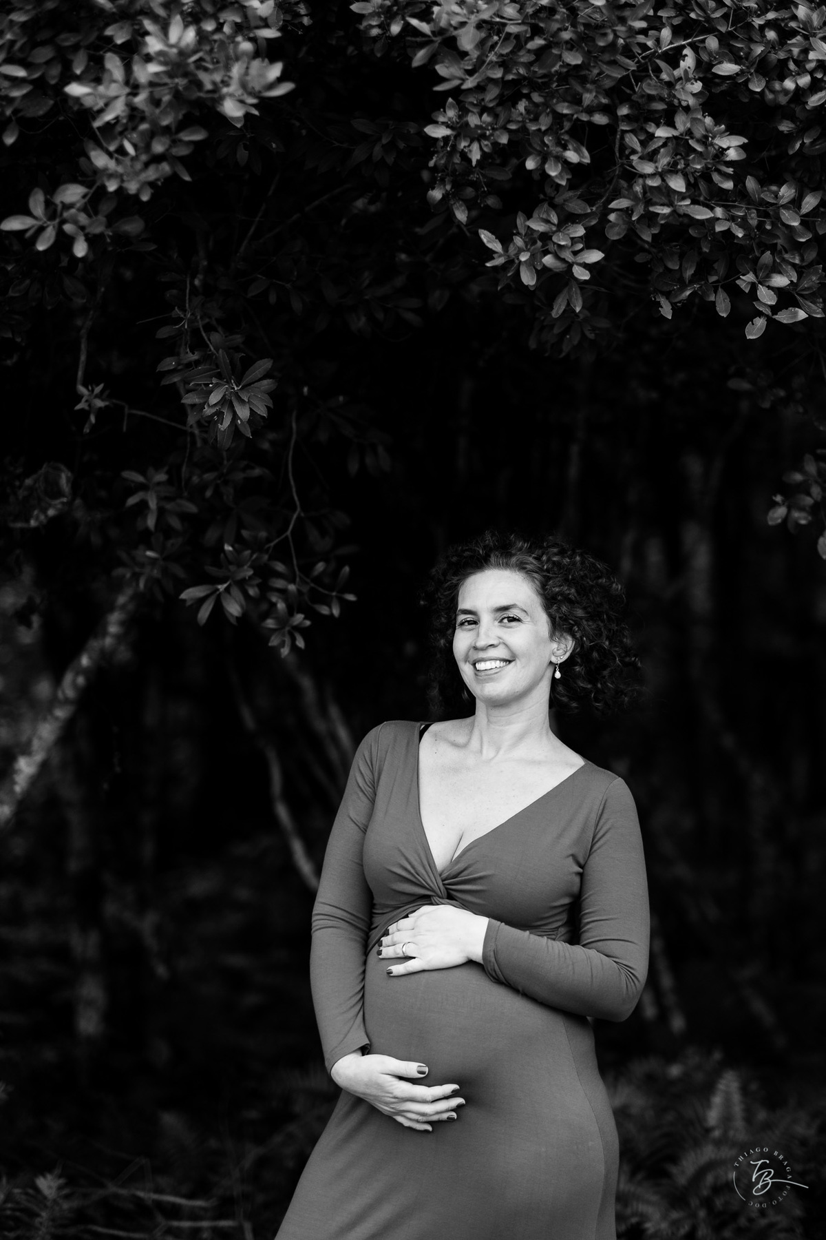 Ensaio gestante a espera do Nando na hípica Equilibre em Florianópolis, campeche por Thiago Braga