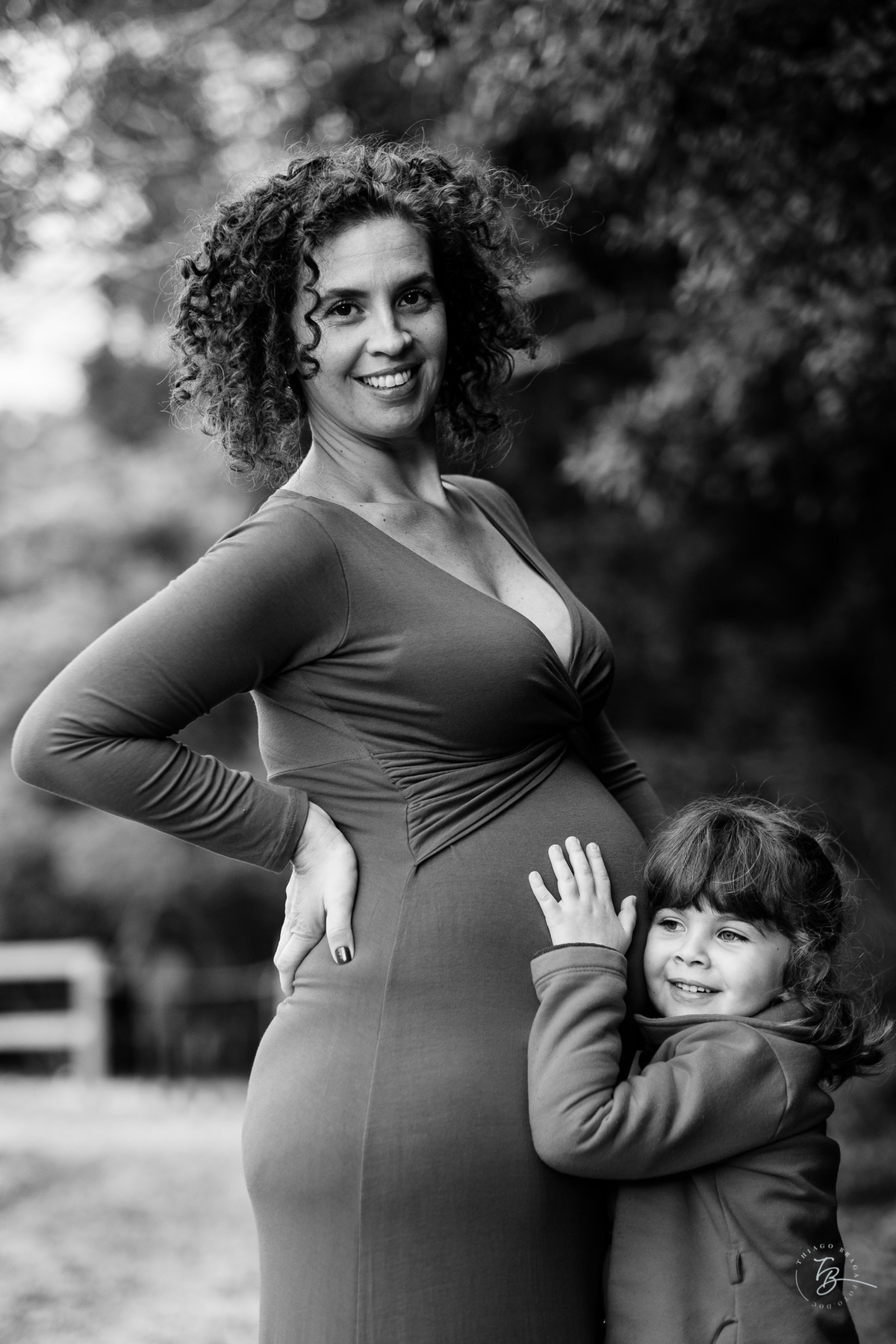 Ensaio gestante a espera do Nando na hípica Equilibre em Florianópolis, campeche por Thiago Braga