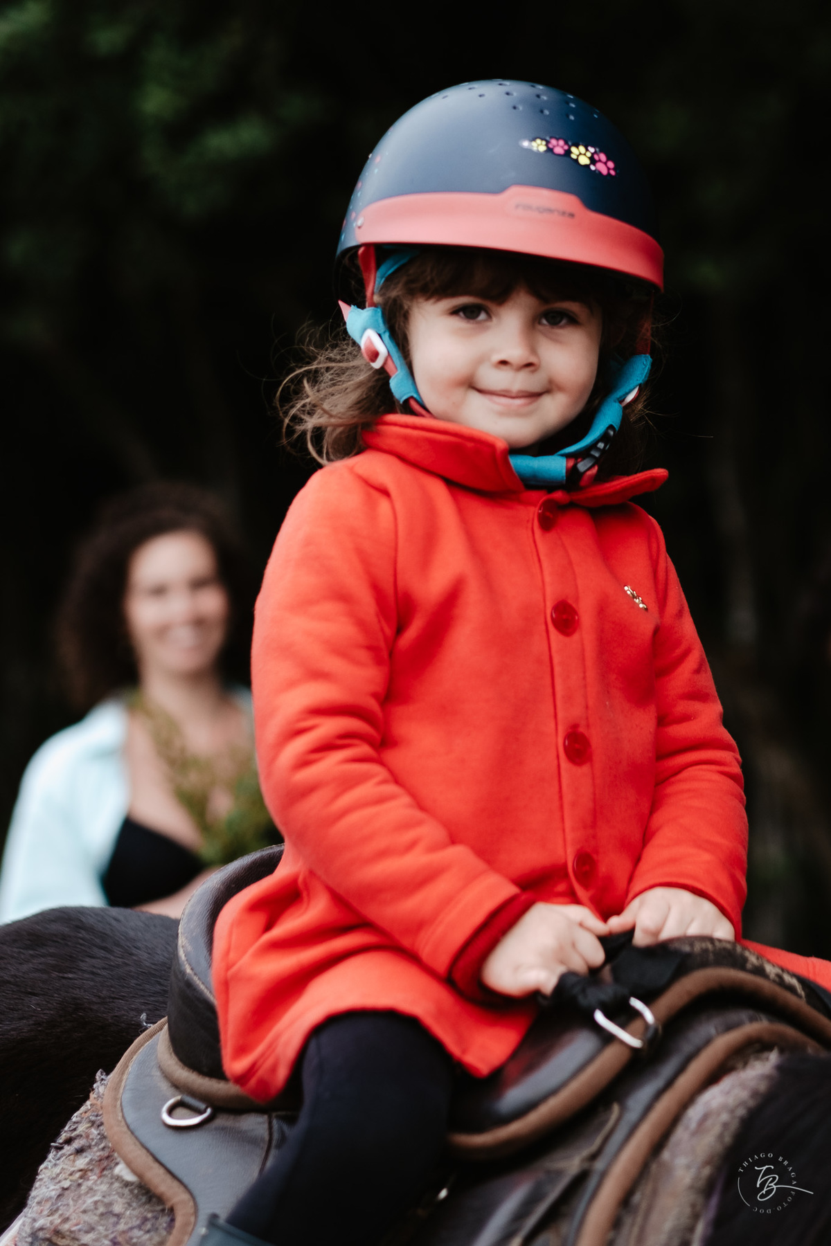 Ensaio gestante a espera do Nando na hípica Equilibre em Florianópolis, campeche por Thiago Braga