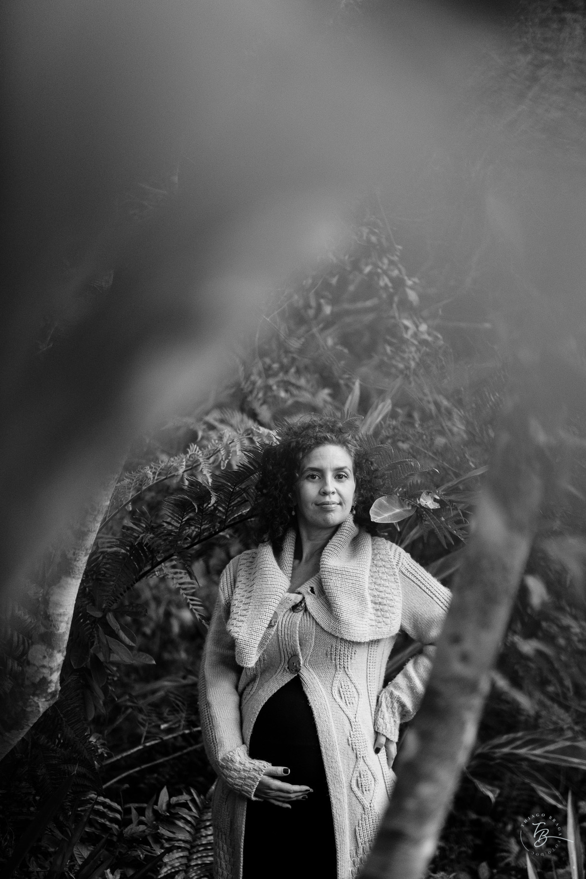 Ensaio gestante a espera do Nando na hípica Equilibre em Florianópolis, campeche por Thiago Braga