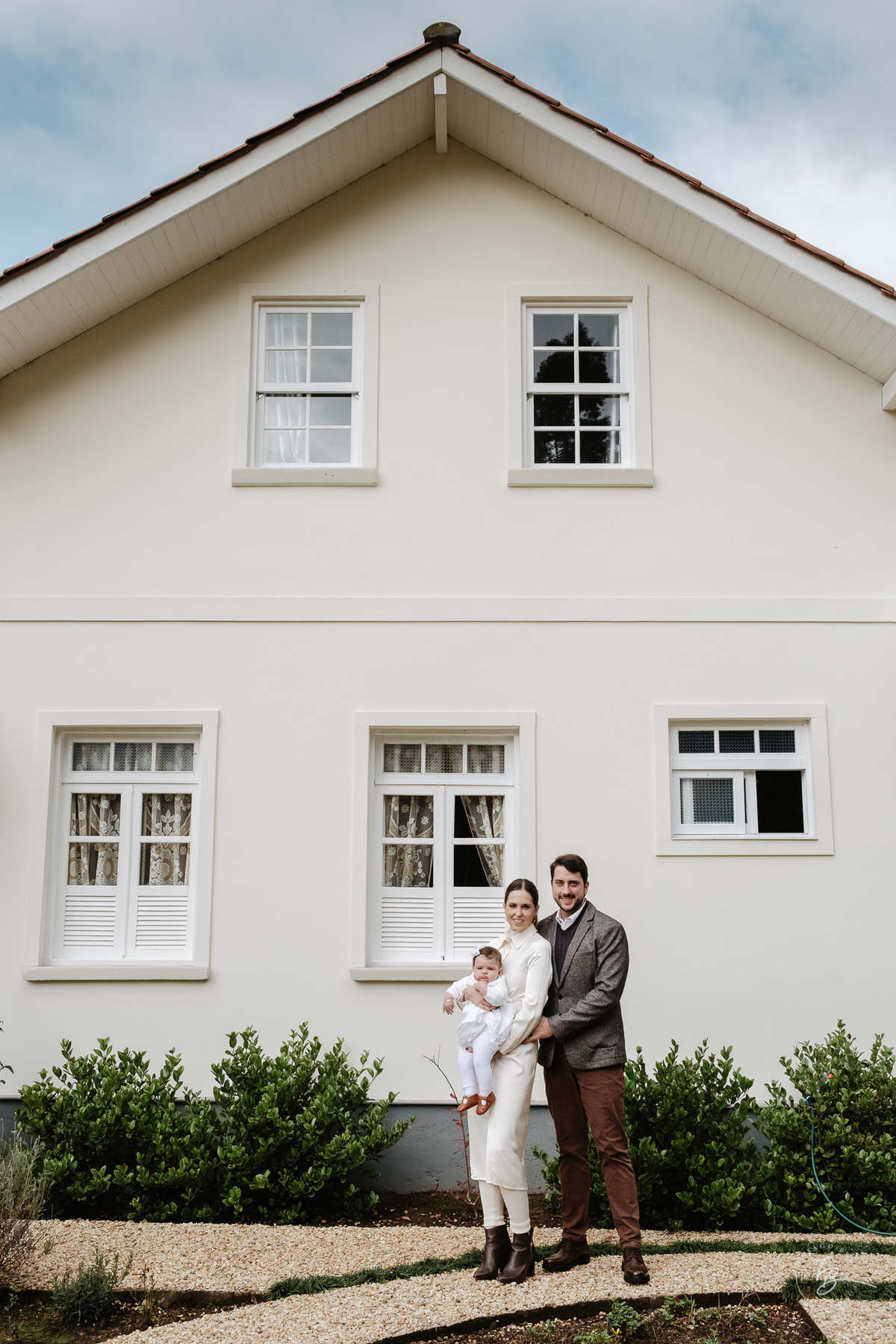 Fotografia de batizado documental em Anitápolis por Thiago Braga