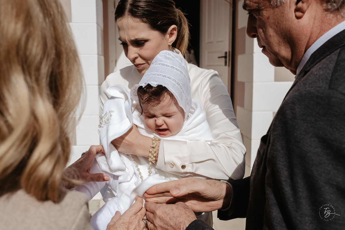 Fotografia de batizado documental em Anitápolis por Thiago Braga
