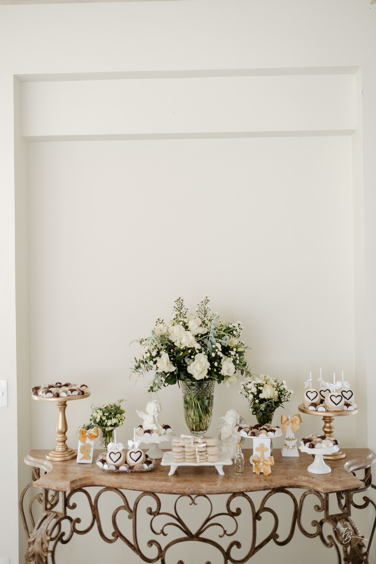 Fotografia de batizado documental em Anitápolis por Thiago Braga