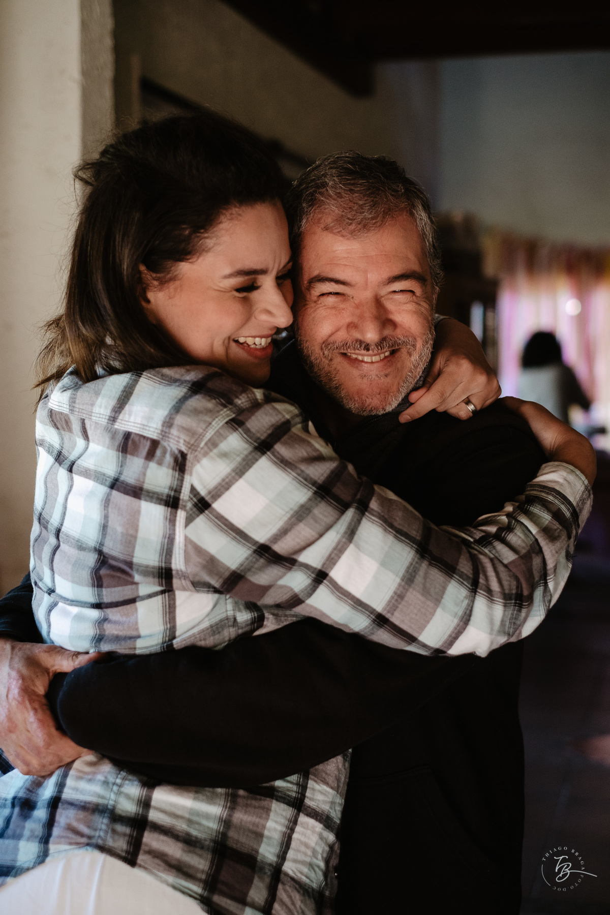 Fotografia documental de aniversário, o dia da Juju, por Thiago Braga Fotografia na Cabana do Vale em Águas Mornas/SC.