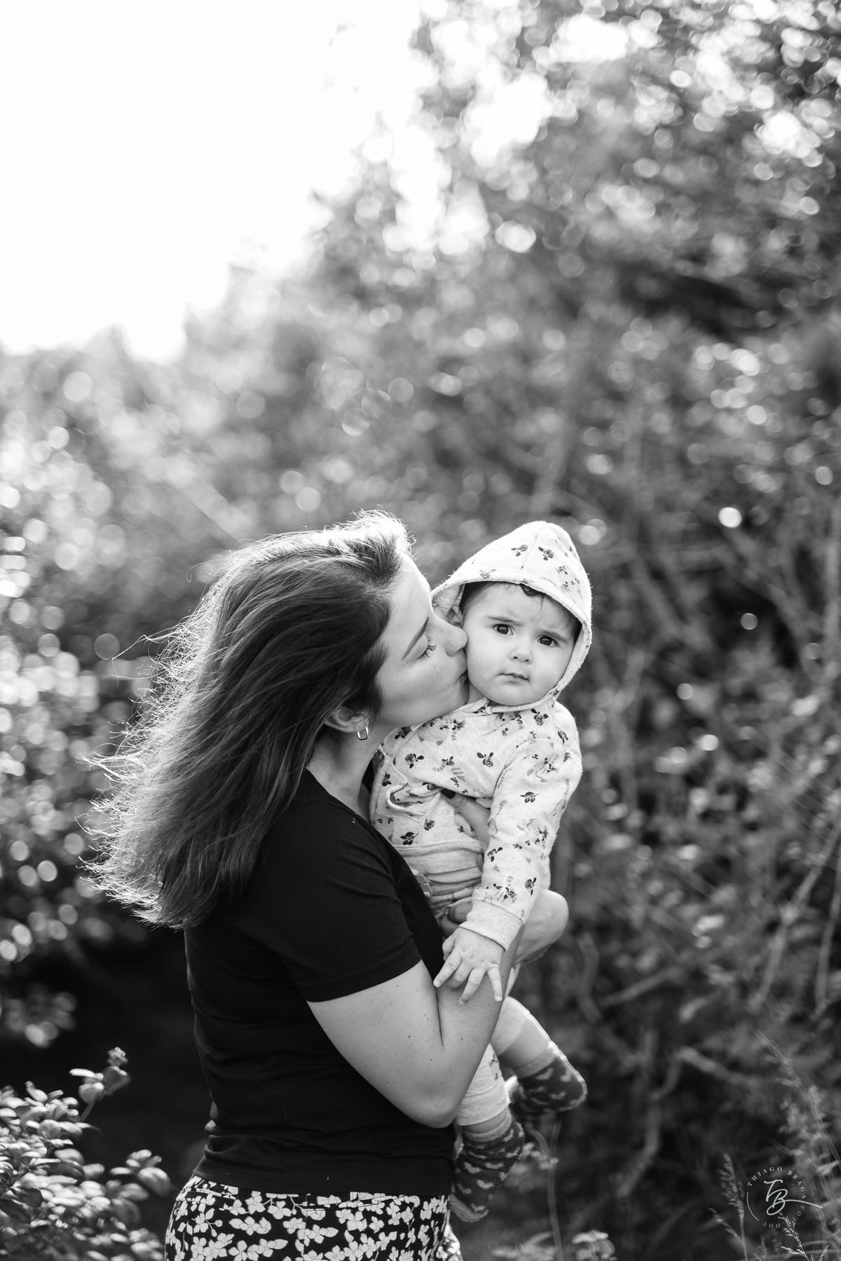 Ensaio de família, acompanhamento bebê, lifestyle, 6 meses da Sofia por Thiago Braga Fotografia.