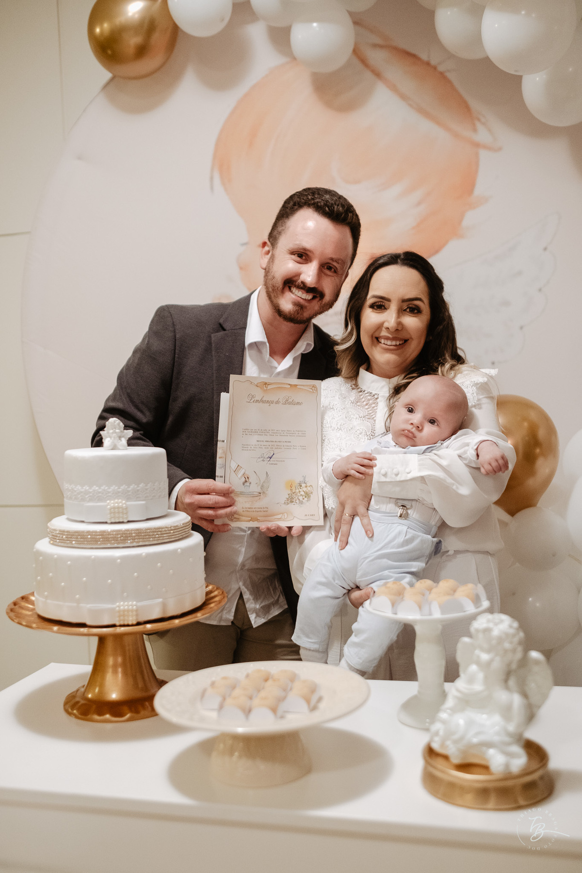 Batizado em São José, Miguel, por Thiago Braga Fotografia