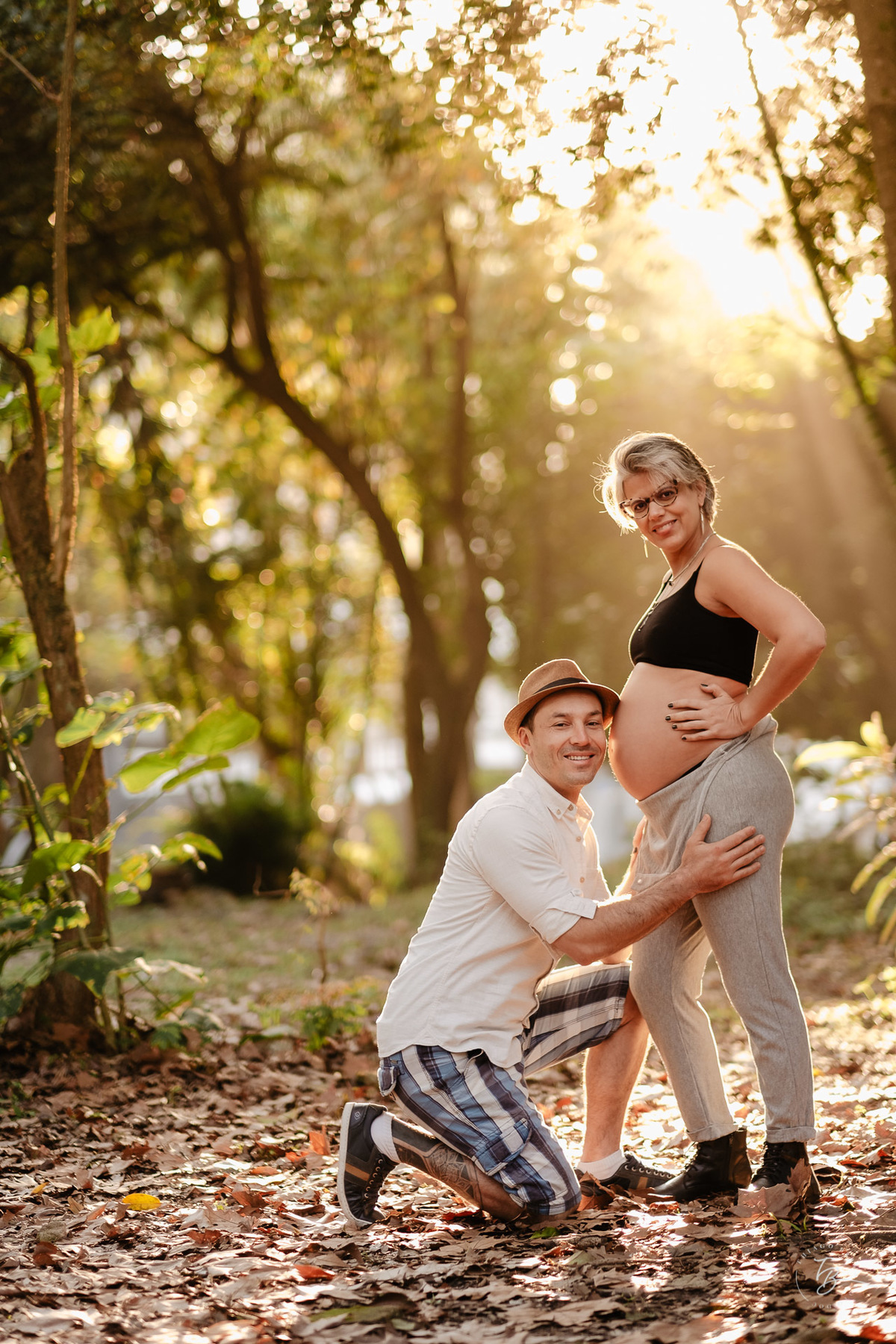Ensaio gestante na ponte Hercílio Luz em Florianópolis por Thiago Braga fotografia