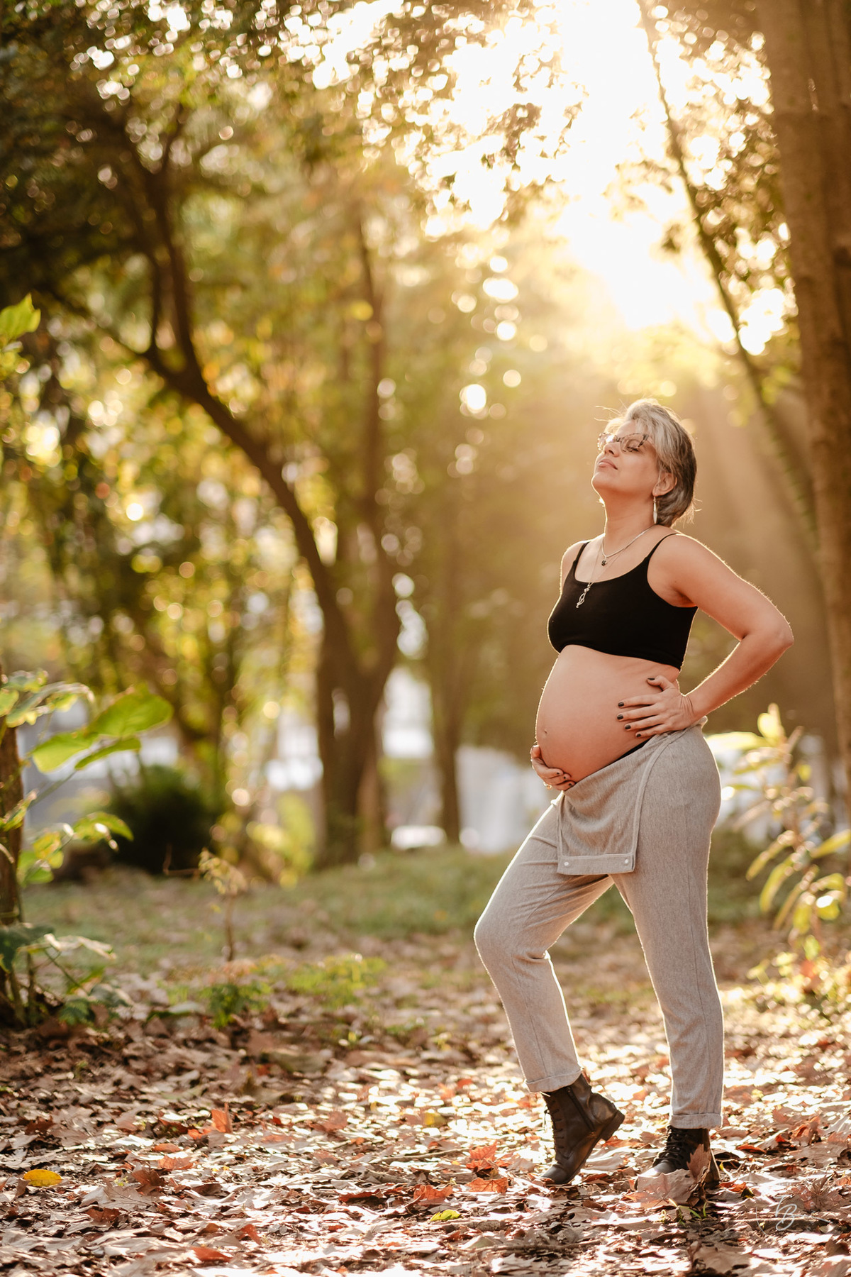 Ensaio gestante na ponte Hercílio Luz em Florianópolis por Thiago Braga fotografia