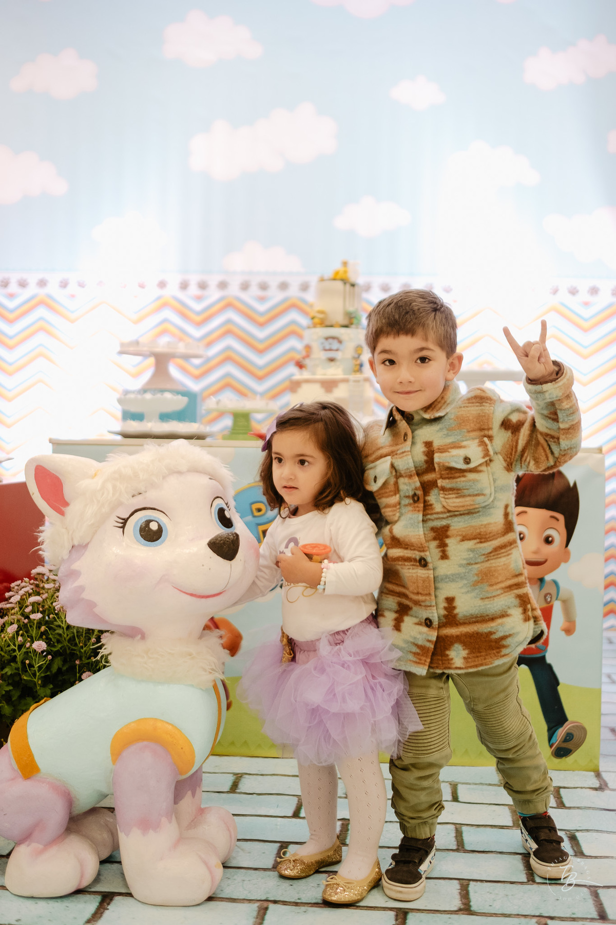 Aniversário infantil no espaço conceito